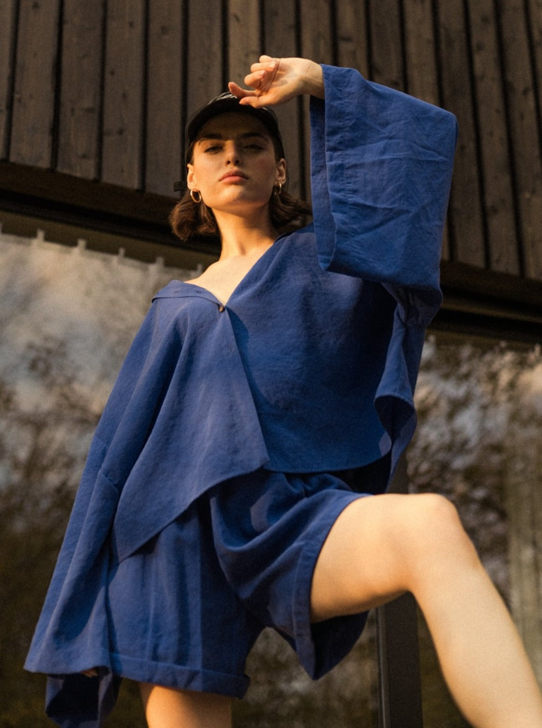 Spodenki Nothing Official Cobalt Blue