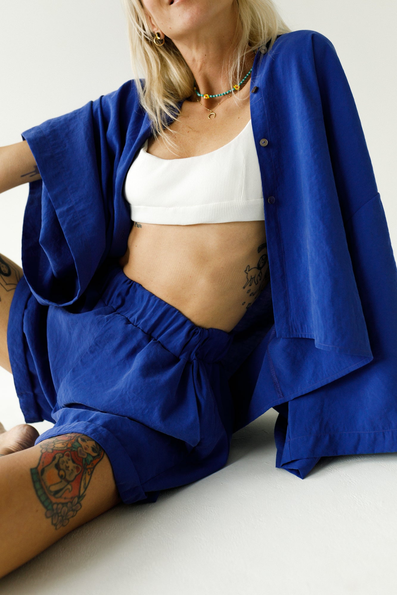 Spodenki Nothing Official Cobalt Blue