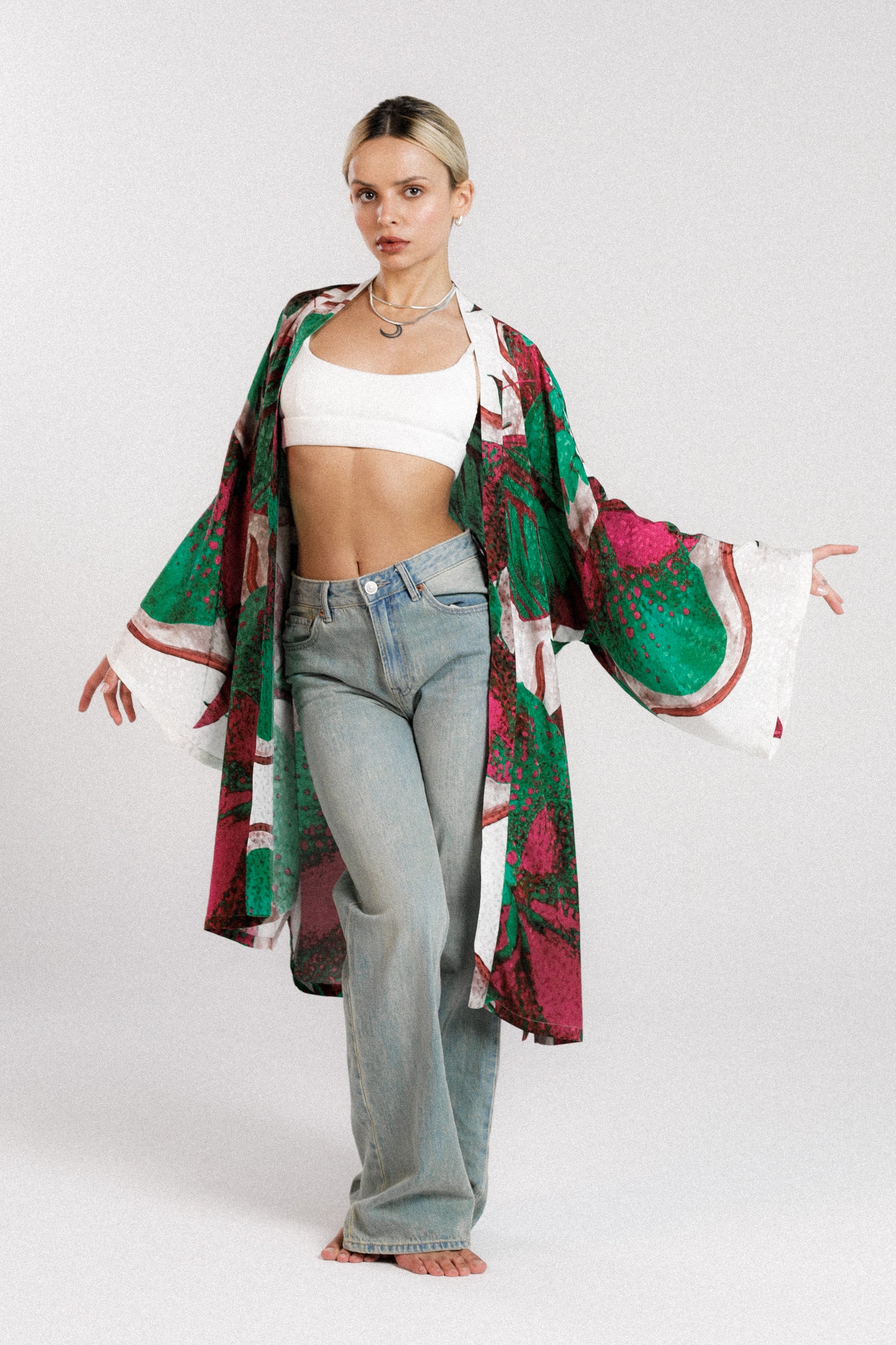 Kimono The moth Light || Wiskoza