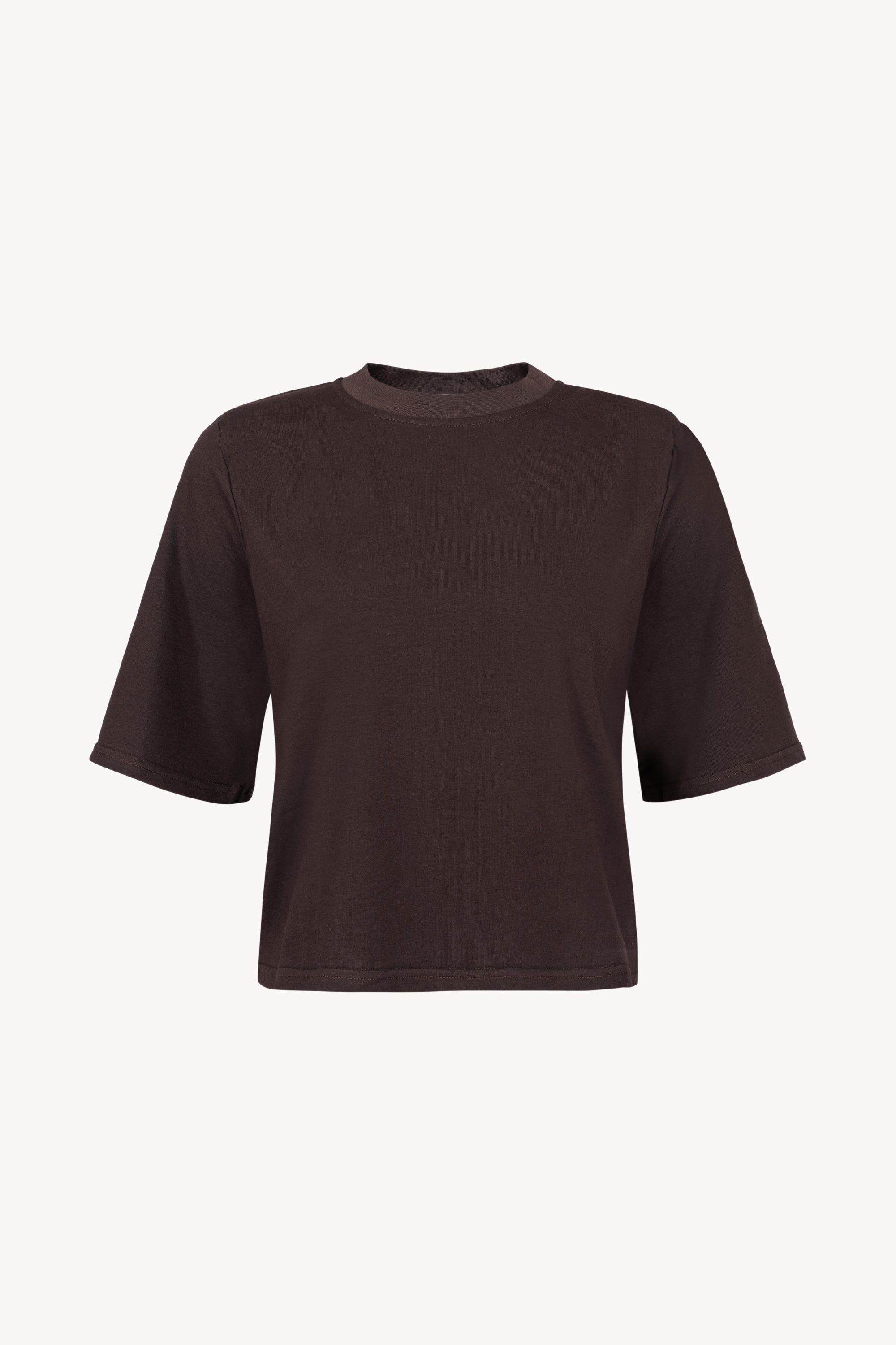 T-shirt Aura Dark chocolate || Bawełna
