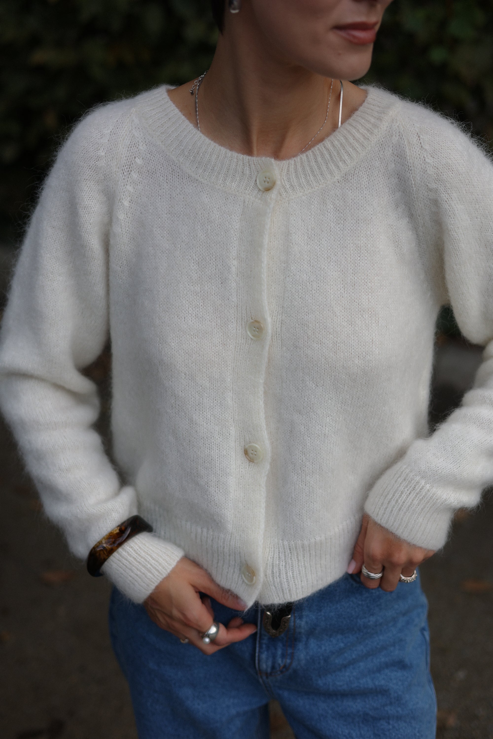 Sweter Cloud Off white || Alpaka