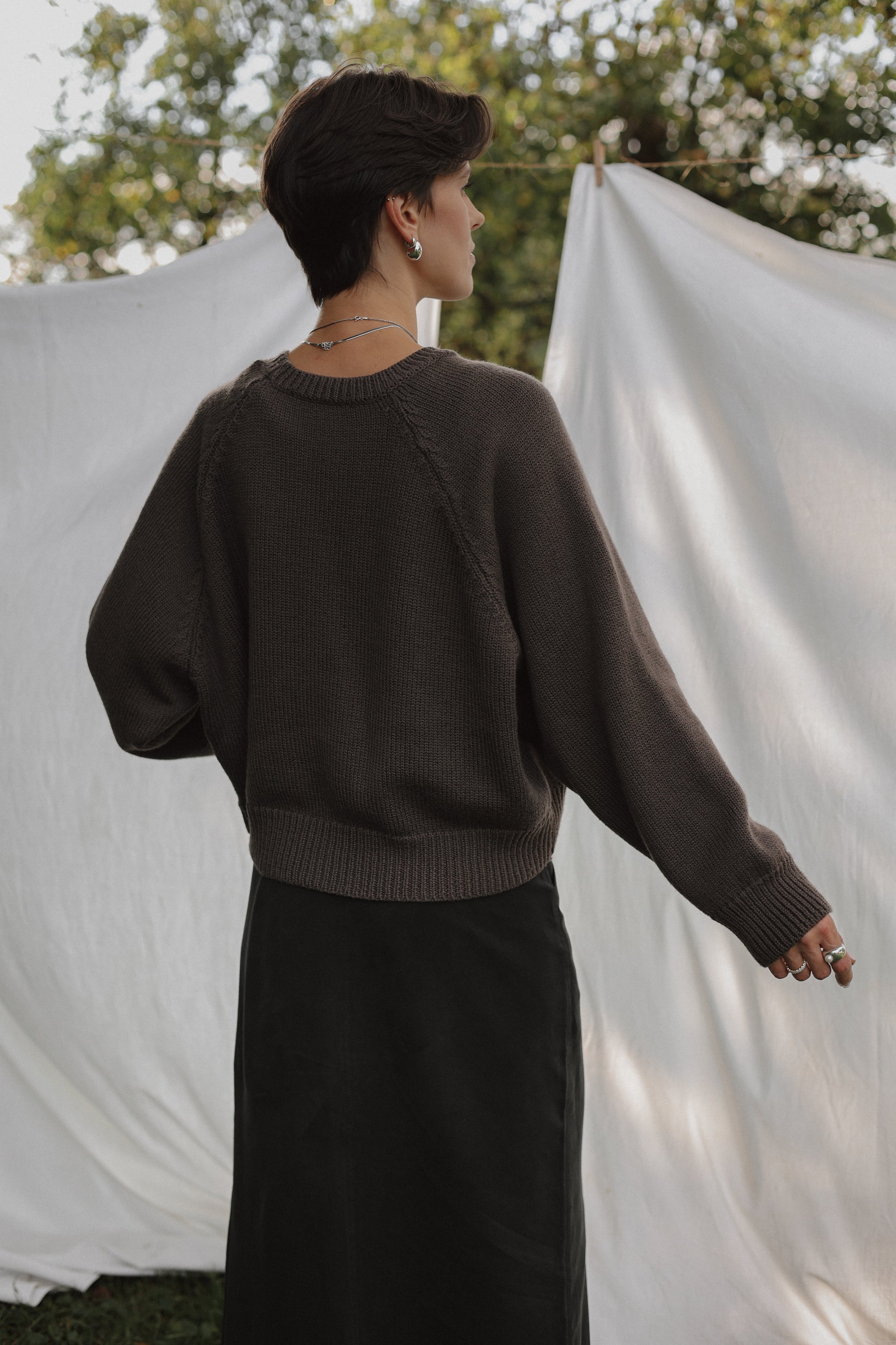 Sweter Brun || Wełna merino