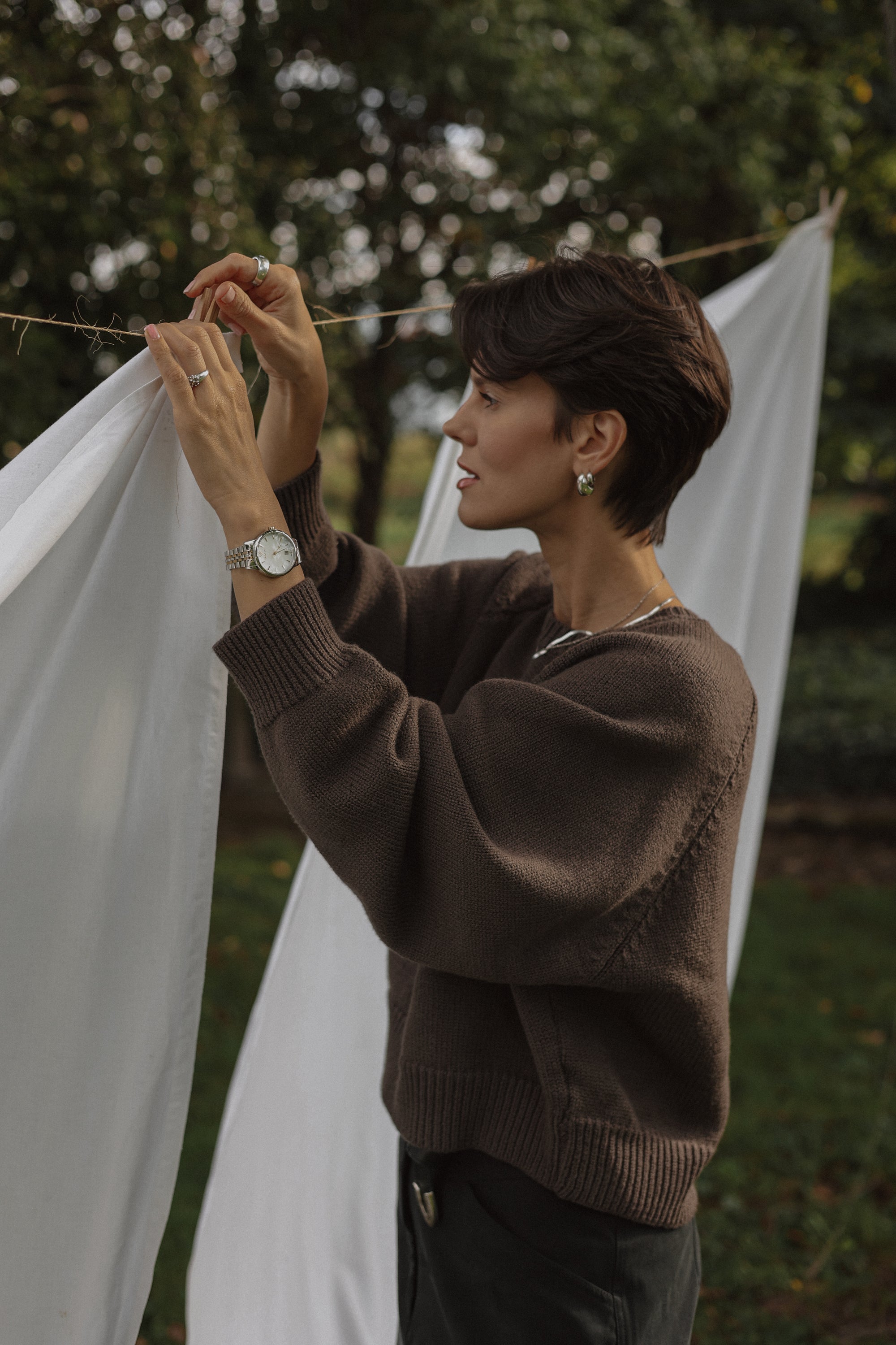 Sweter Brun || Wełna merino
