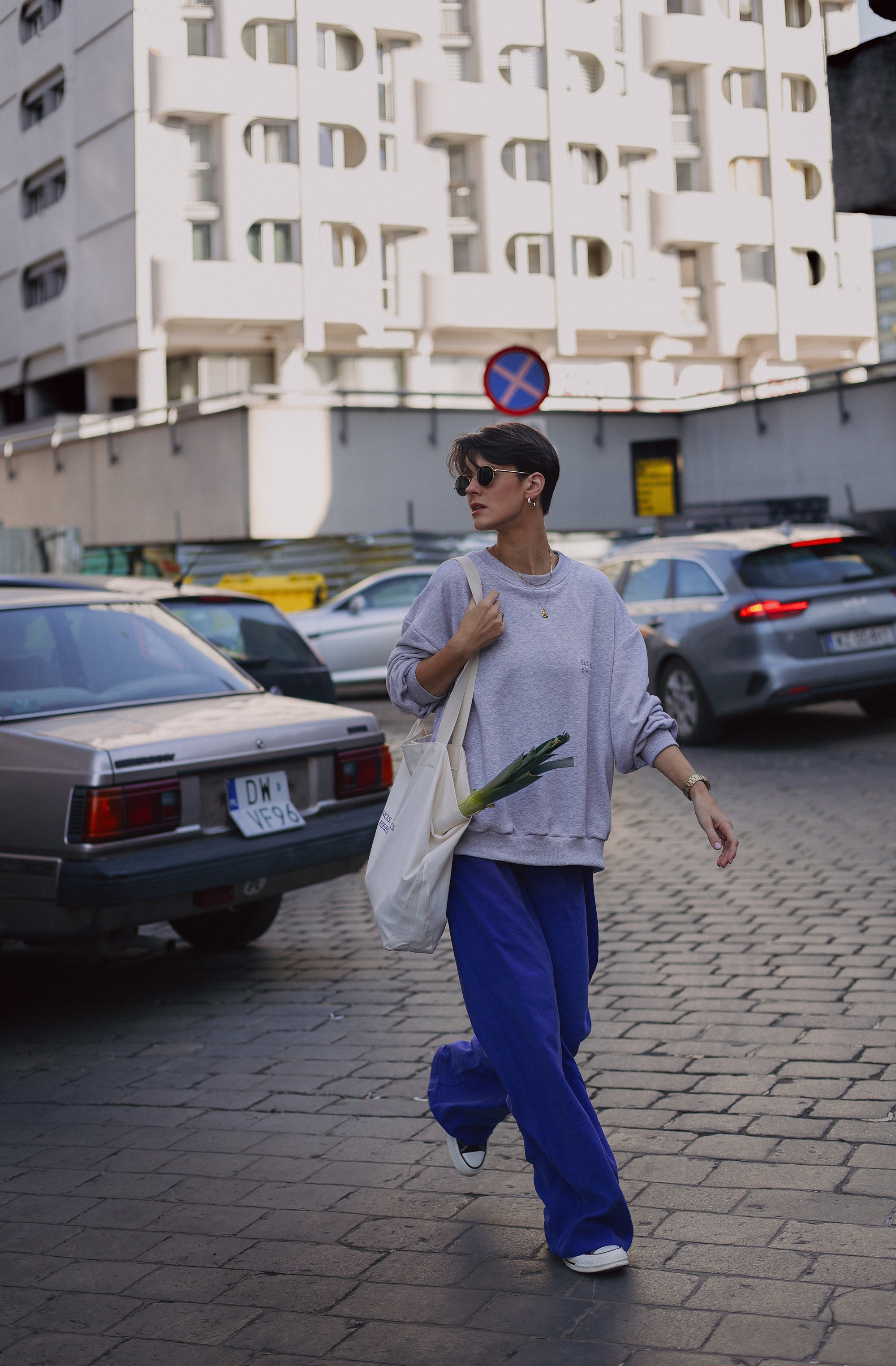 Bluza Basic needs Light gray || Bawełna