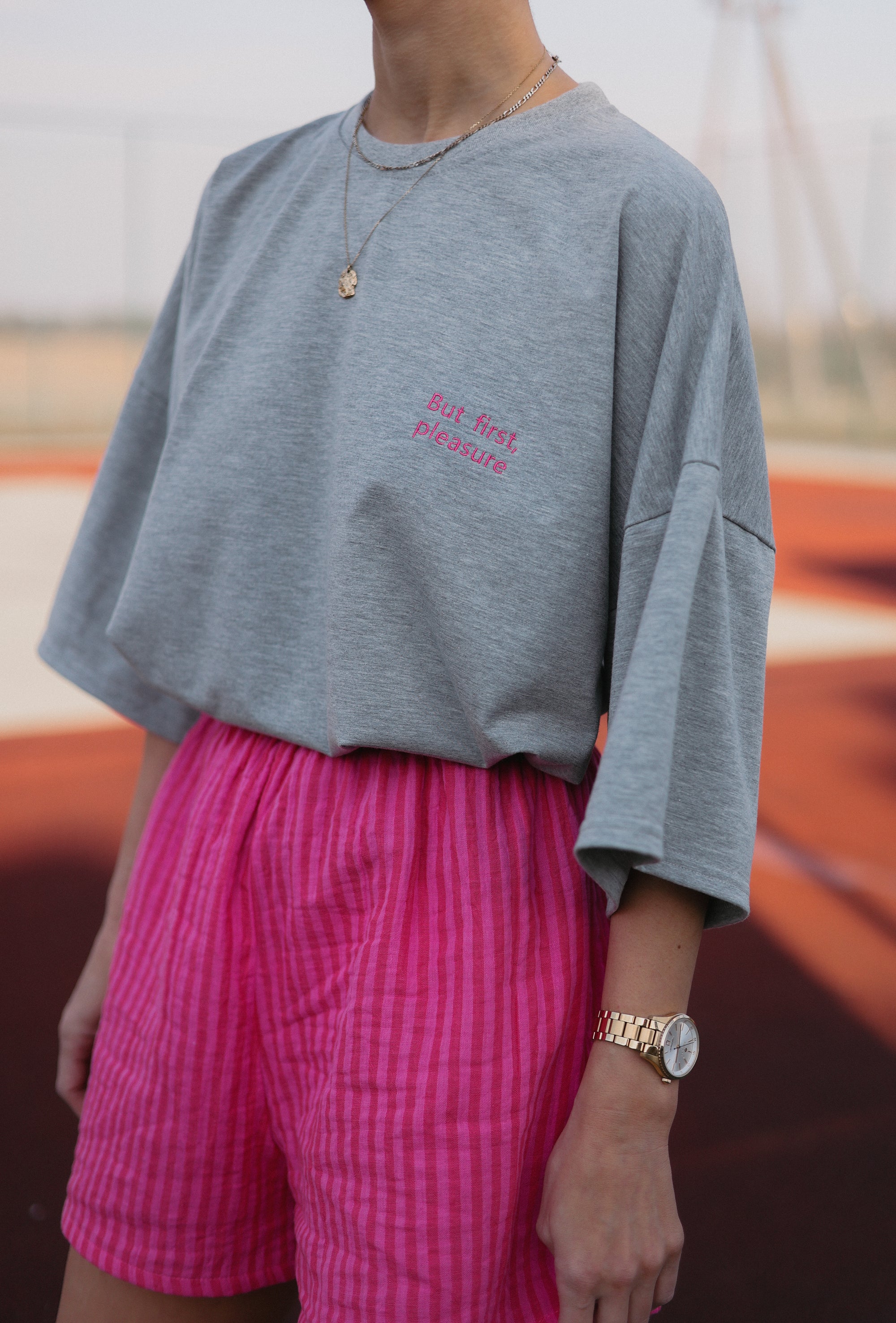 Spodenki Charlotte Pink || Bawełna