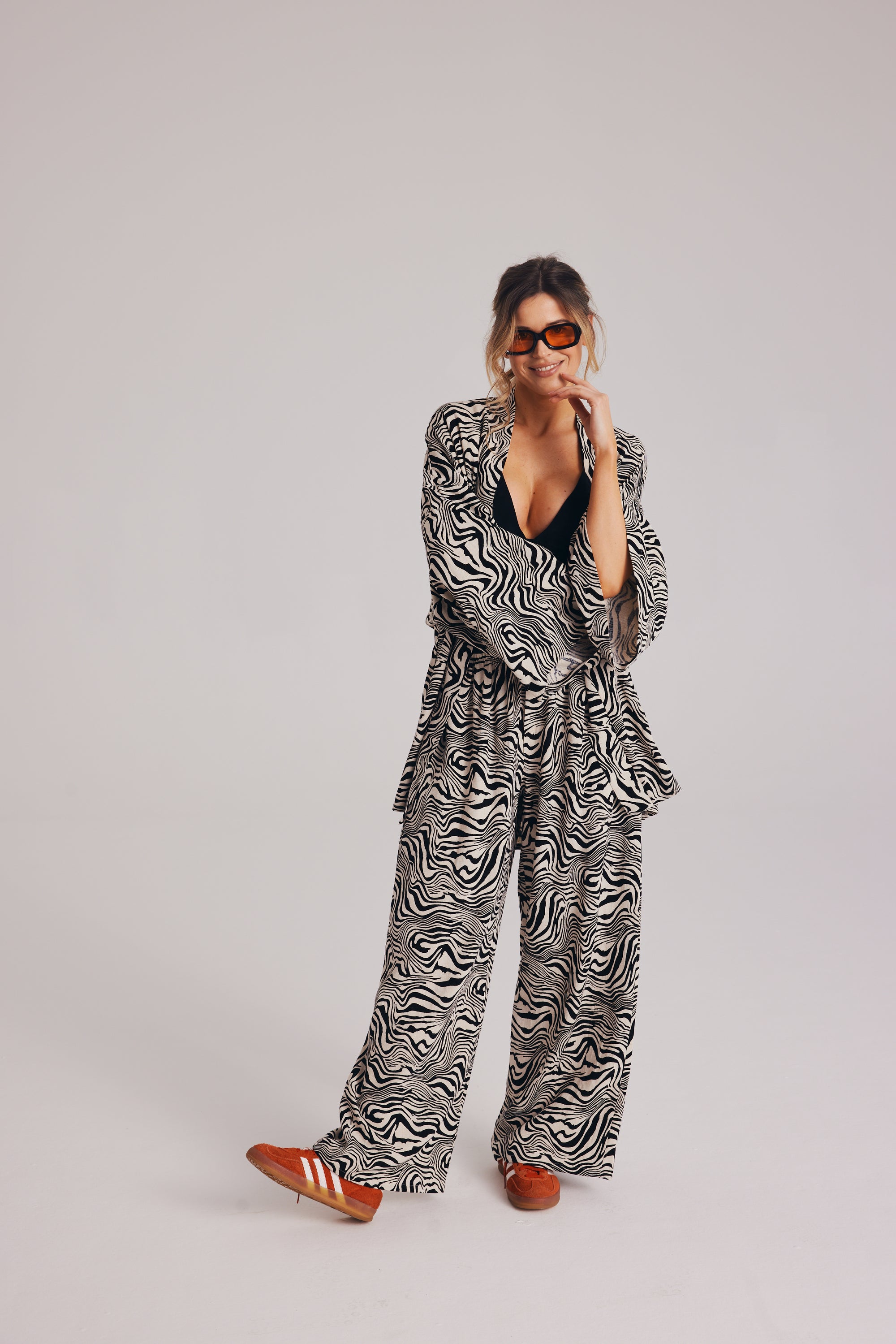 Kimono Under the sun Wild Animal || Wiskoza & Len