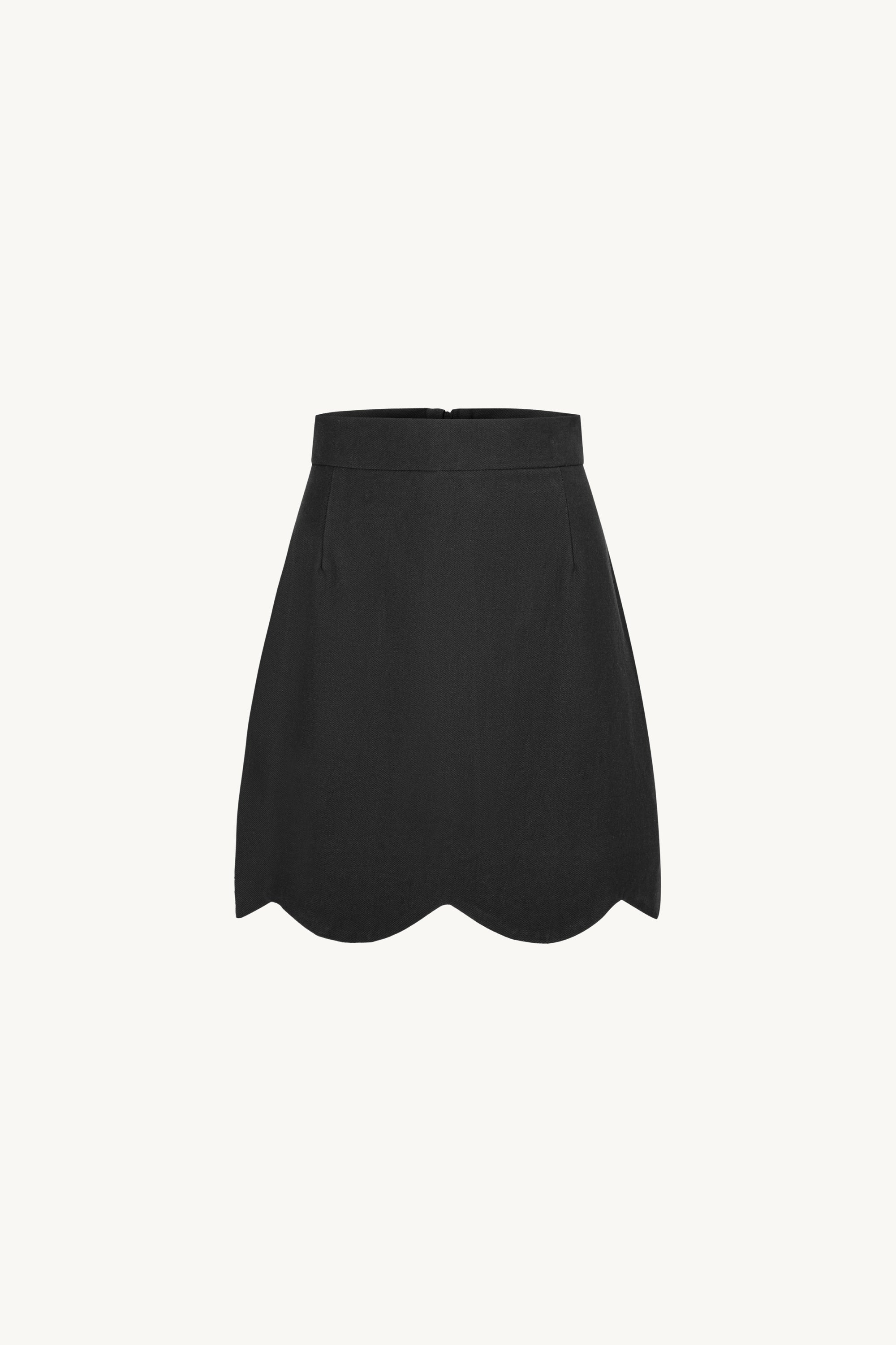 Spódnica Petal Black || Bawełna &amp; Lyocell