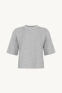 T-shirt Aura Light melange || Bawełna