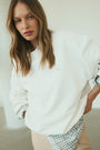 Bluza The Heresy Club Off white || Bawełna