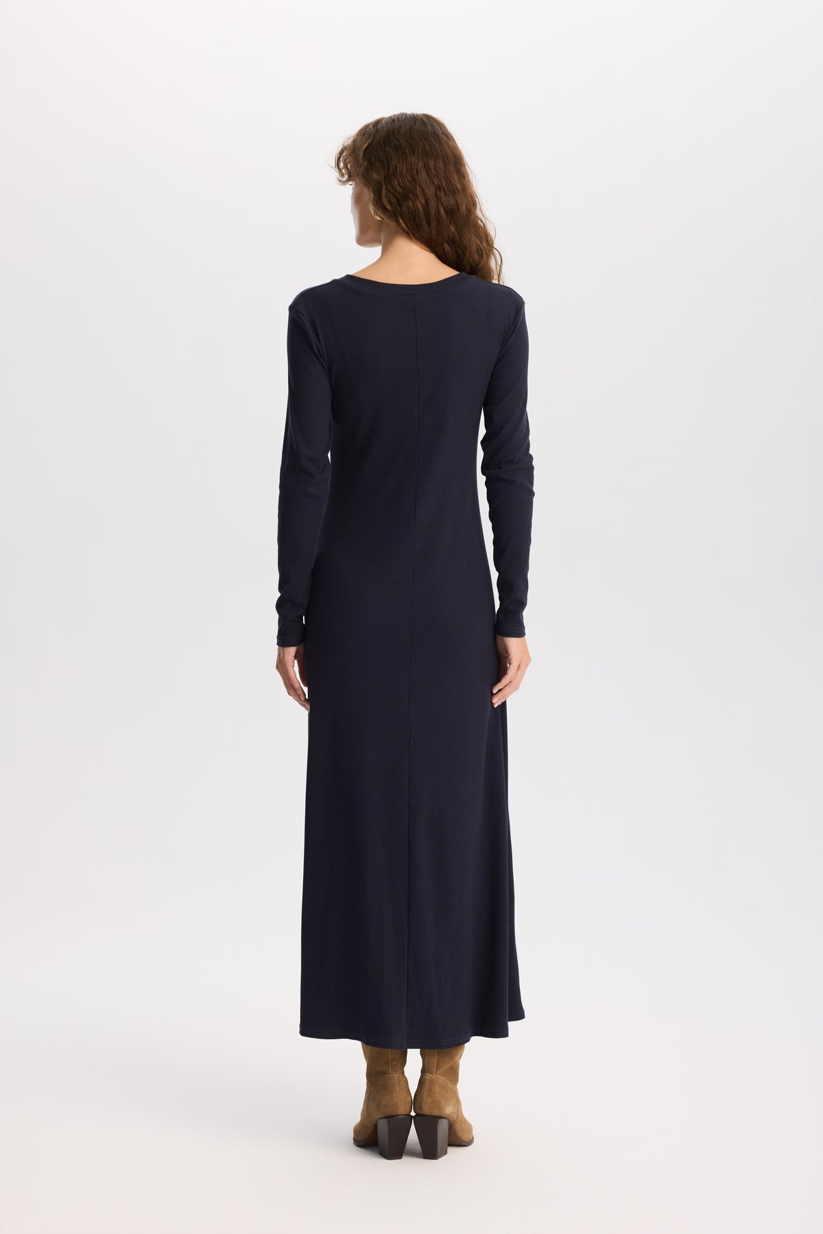 Sukienka Blair Navy Blue || Bambus &amp; Bawełna