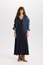 Katana jeansowa Tess Navy Blue || Bawełna
