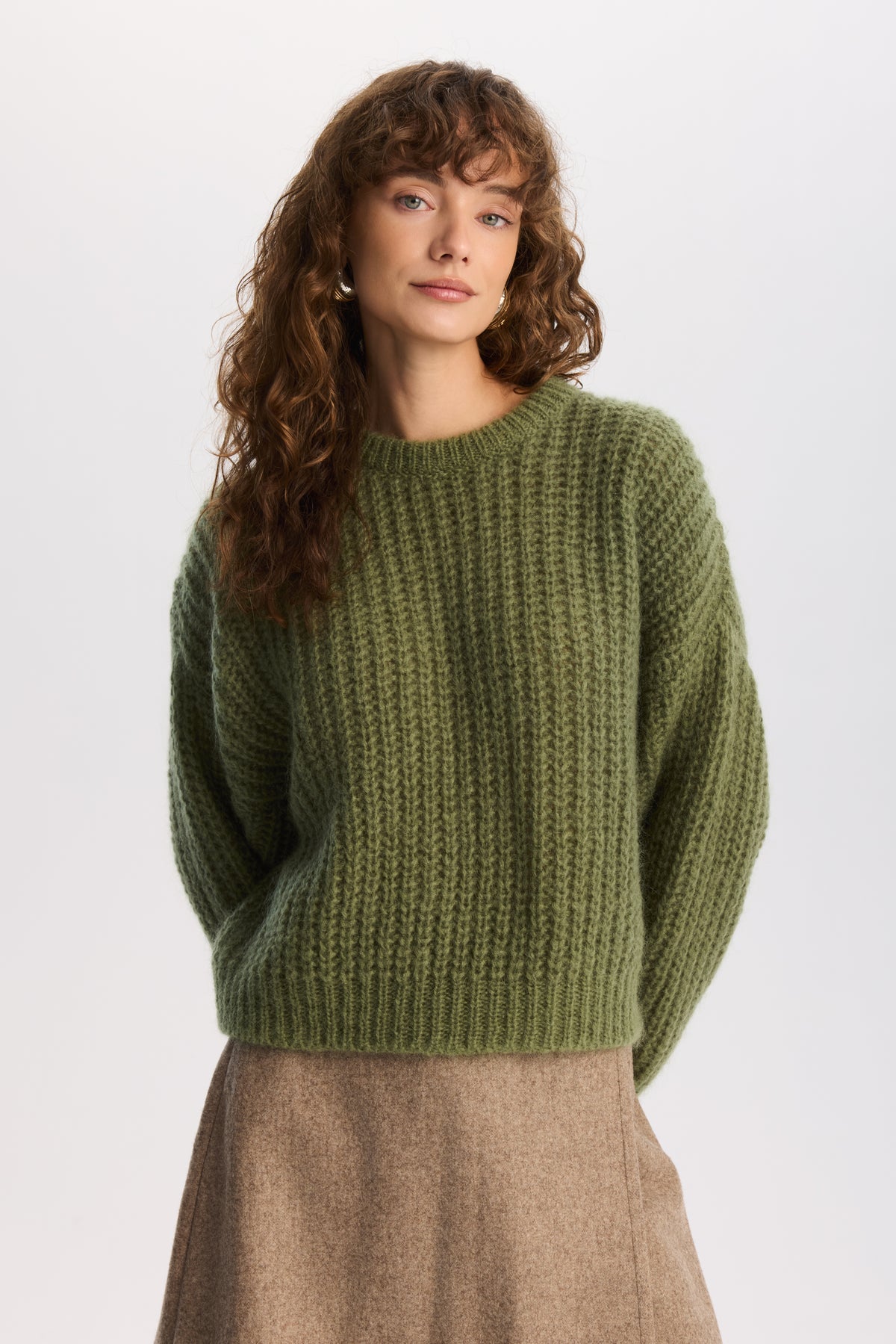 Sweter Array Green || Wełna