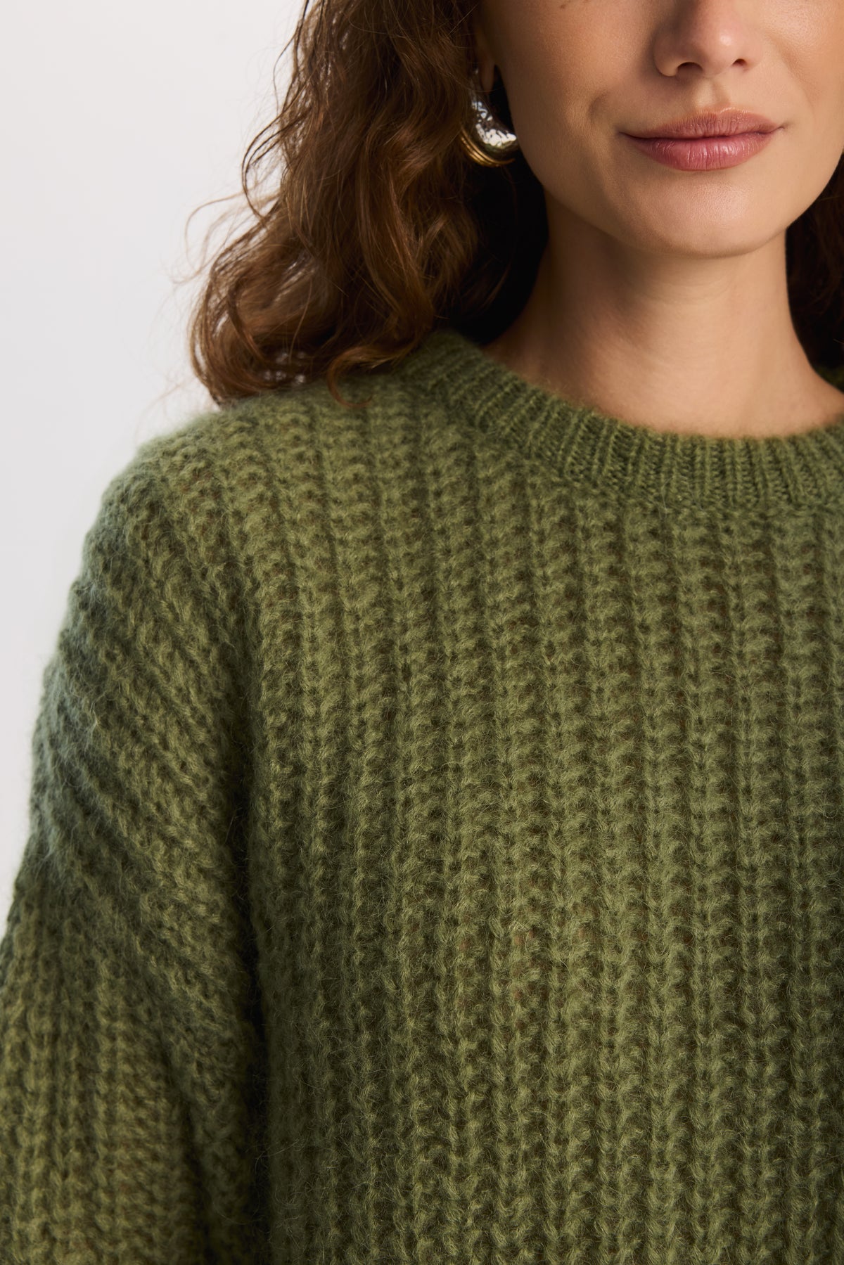 Sweter Array Green || Wełna