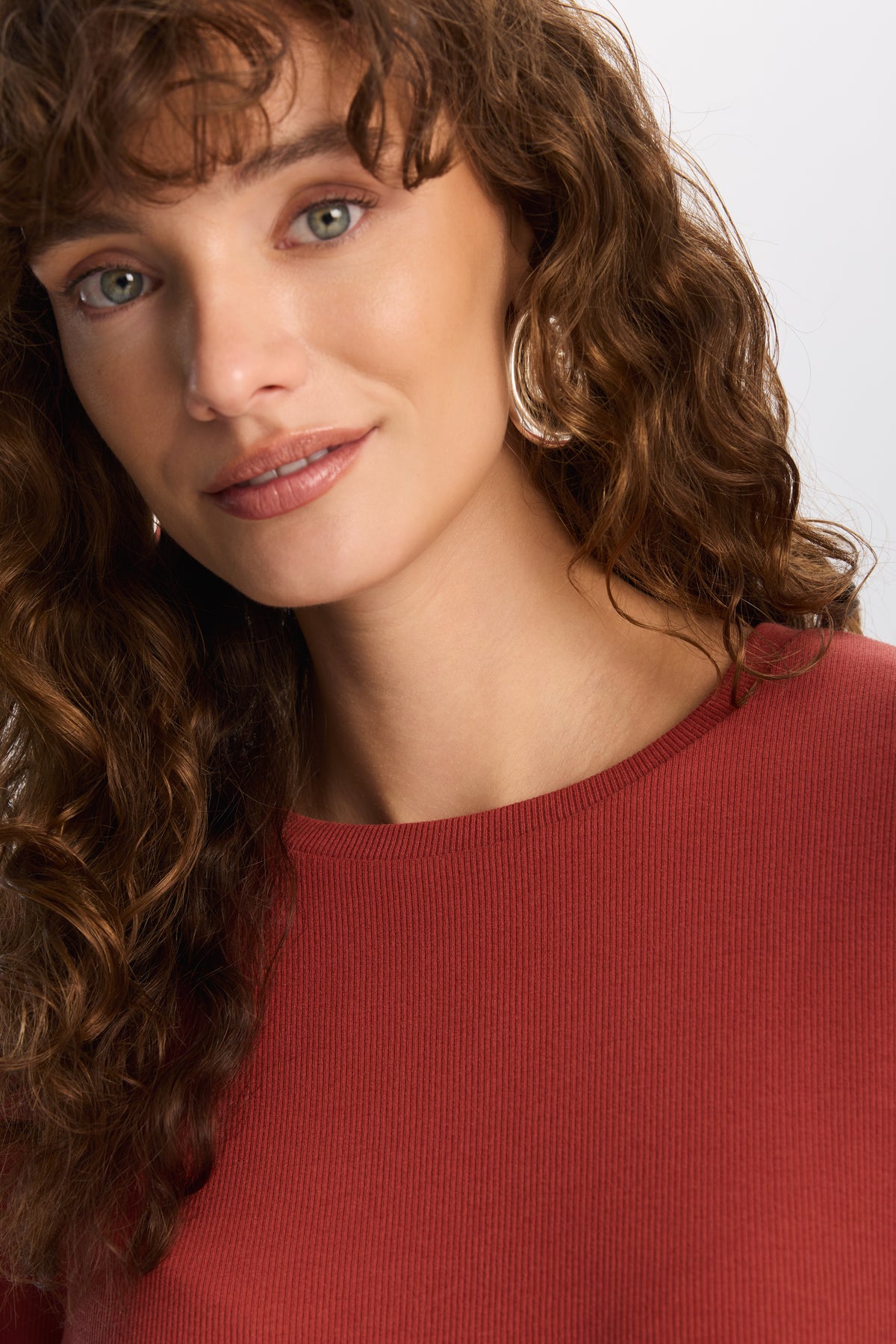 Longsleeve Bella Terracotta || Bambus &amp; Bawełna