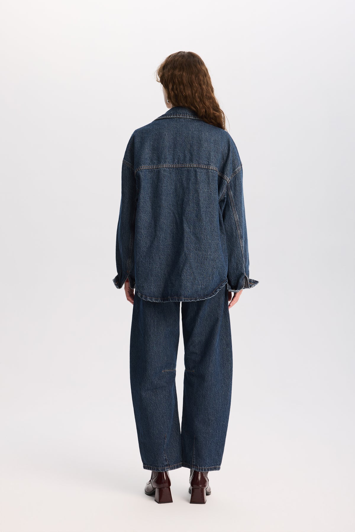 Katana jeansowa Tess Navy Blue || Bawełna