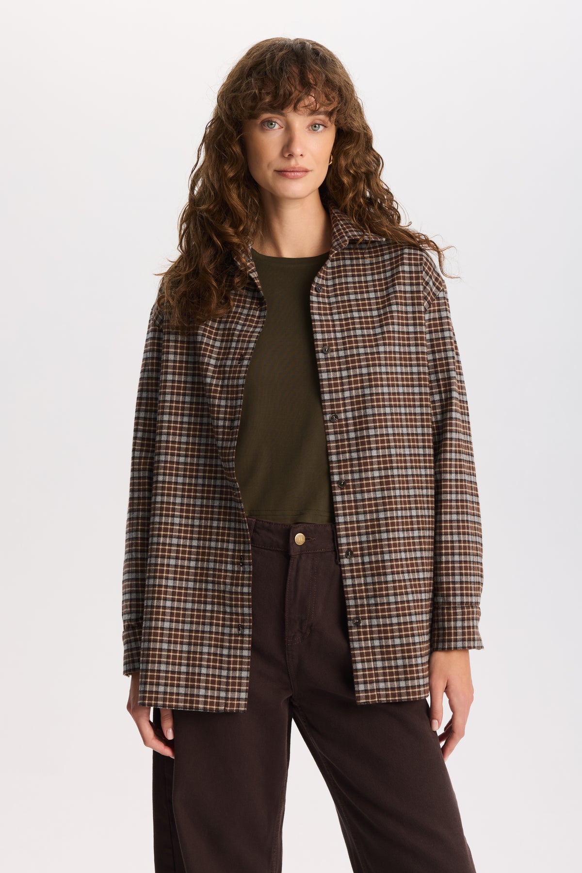 Koszula flanelowa Sally Brown || Bawełna