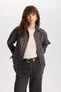 Koszula flanelowa Sally Blue || Bawełna