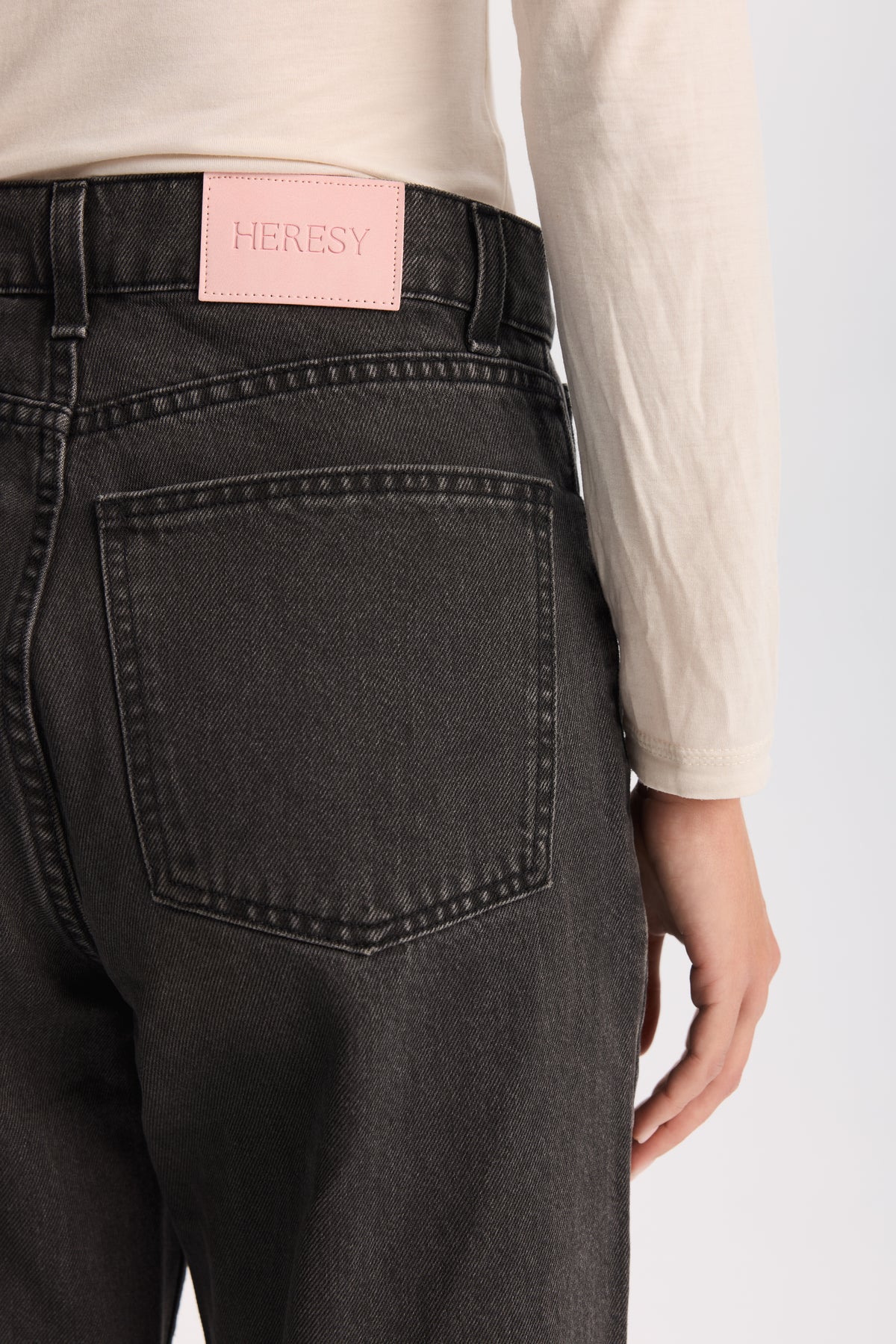 Spodnie jeansowe Icon Dark gray || Bawełna