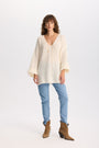 Sweter Mallow Off white || Alpaka