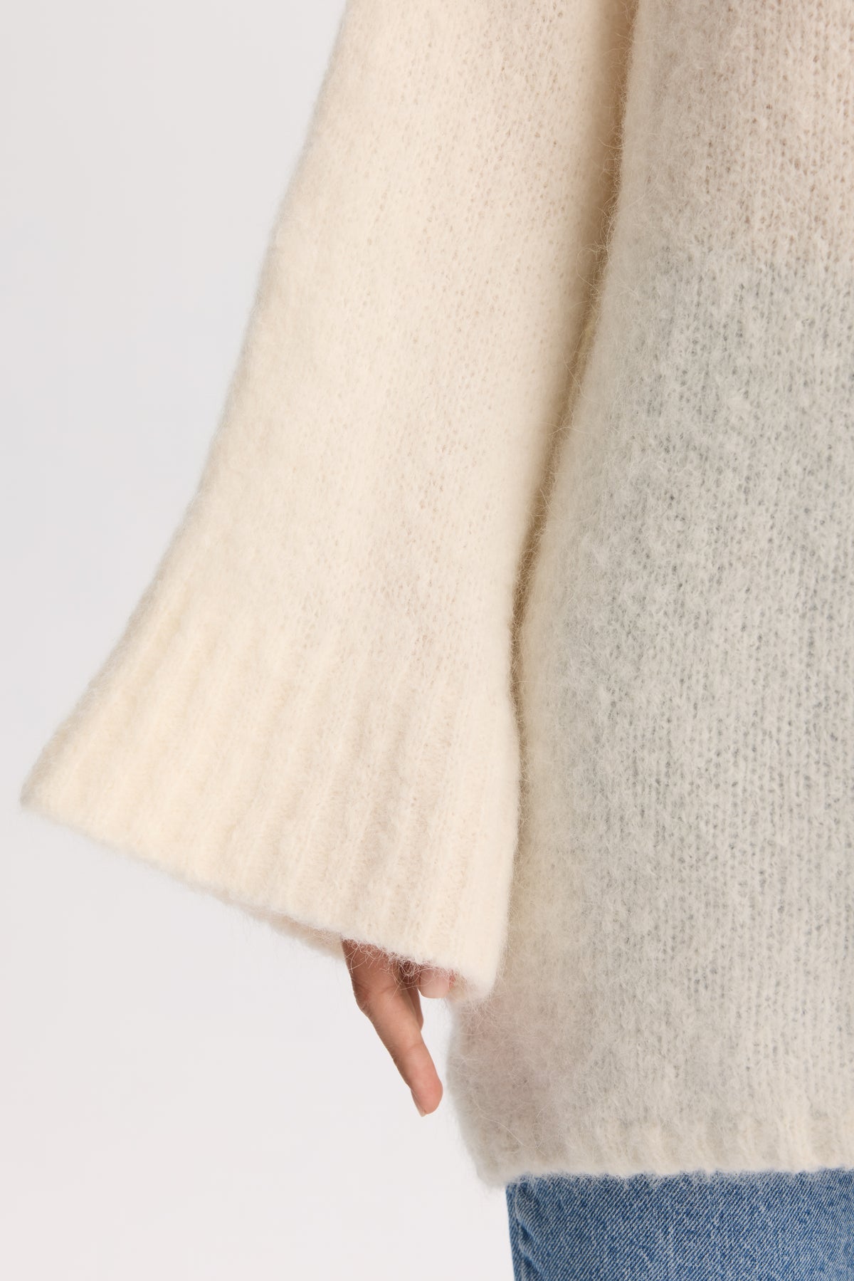 Sweter Mallow Off white || Alpaka