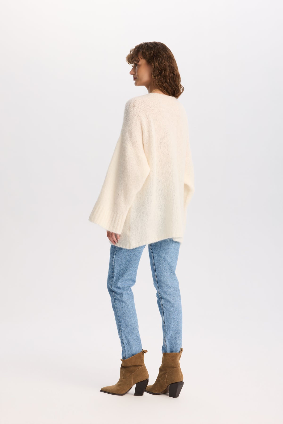 Sweter Mallow Off white || Alpaka