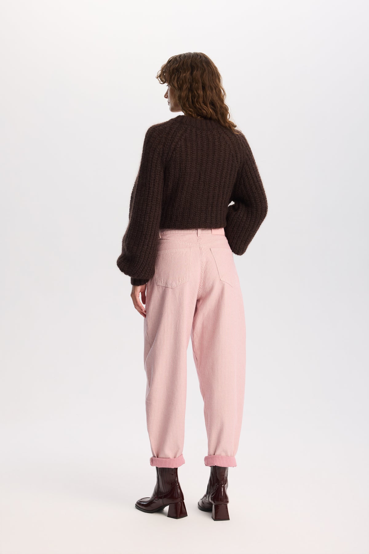 Spodnie Vivienne Pink || Bawełna