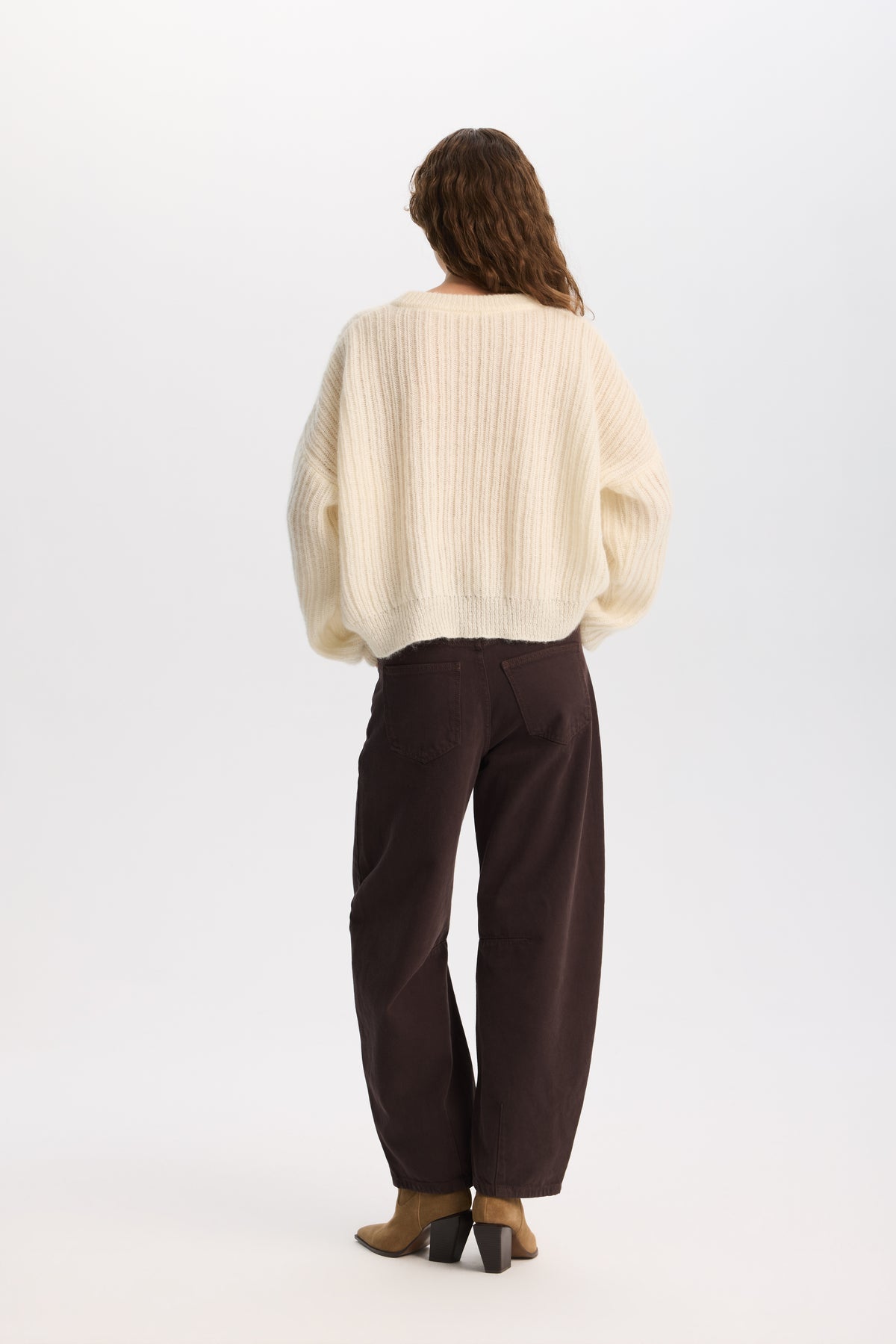 Sweter Lou Ecru || Wełna
