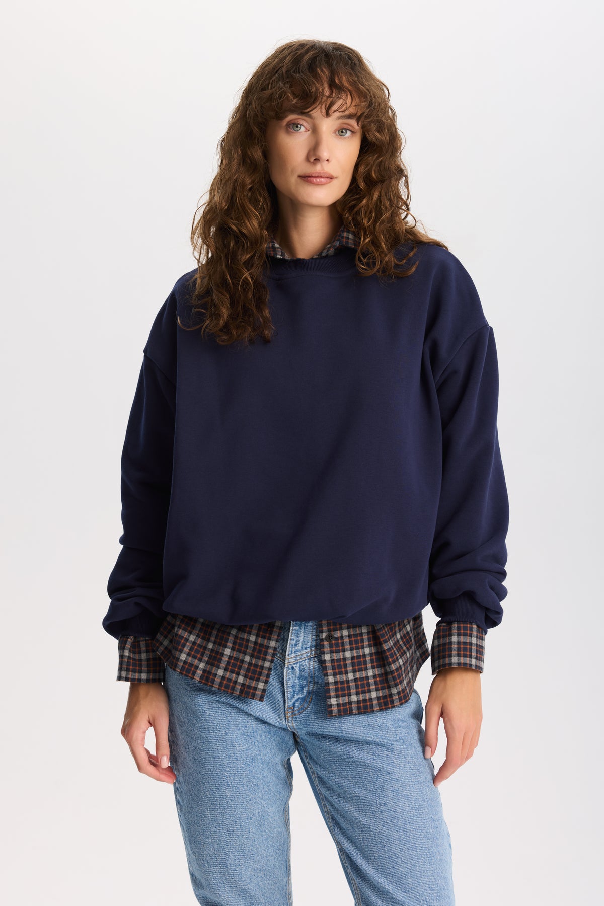 Bluza Taylor Navy blue || Bawełna