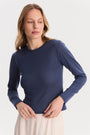 Longsleeve Mist Navy blue || Lyocell