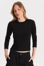 Longsleeve Mist Black || Lyocell