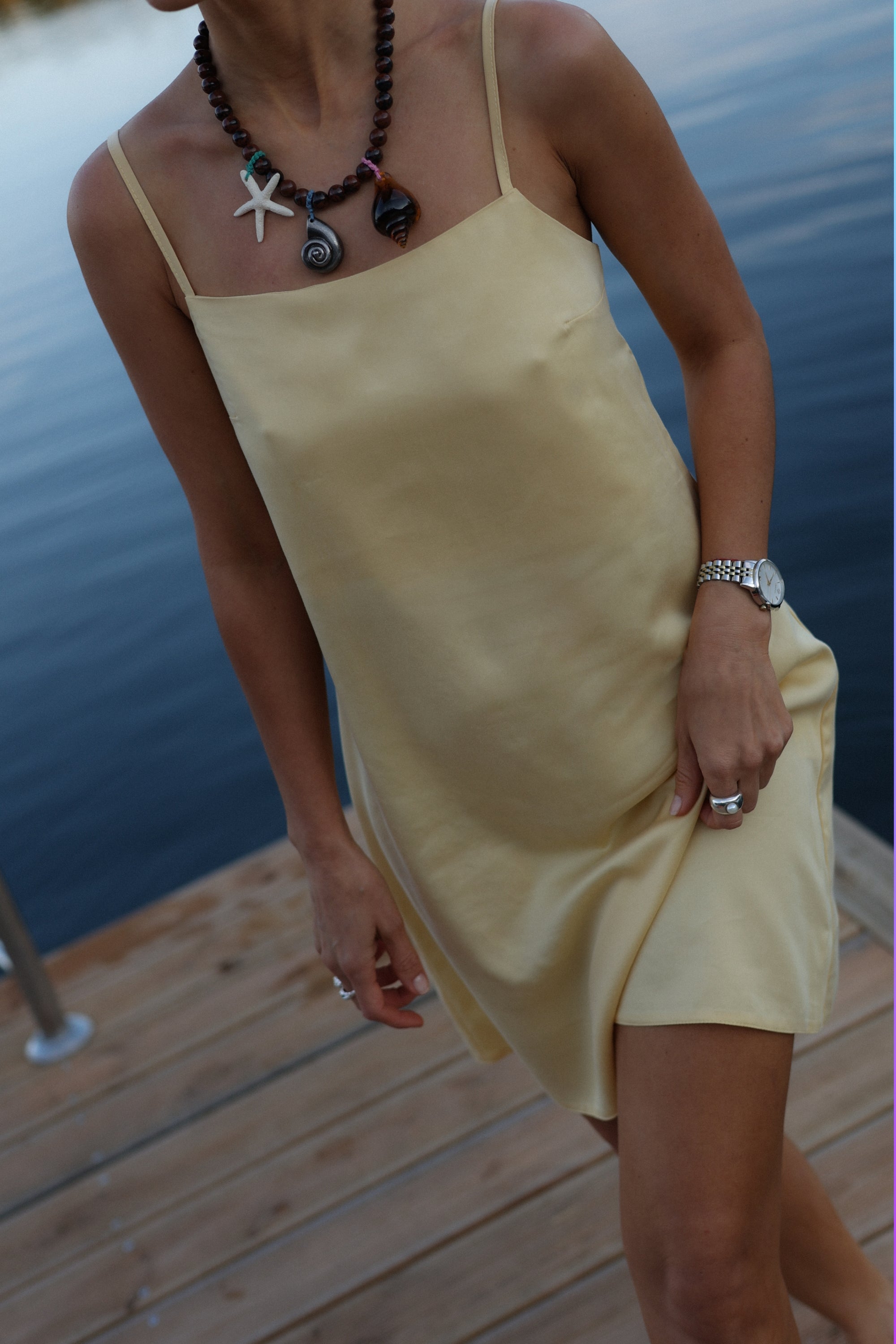 Sukienka Mia Butter Yellow || Lyocell