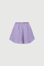 Szorty Under the sun Lavender || Cupro