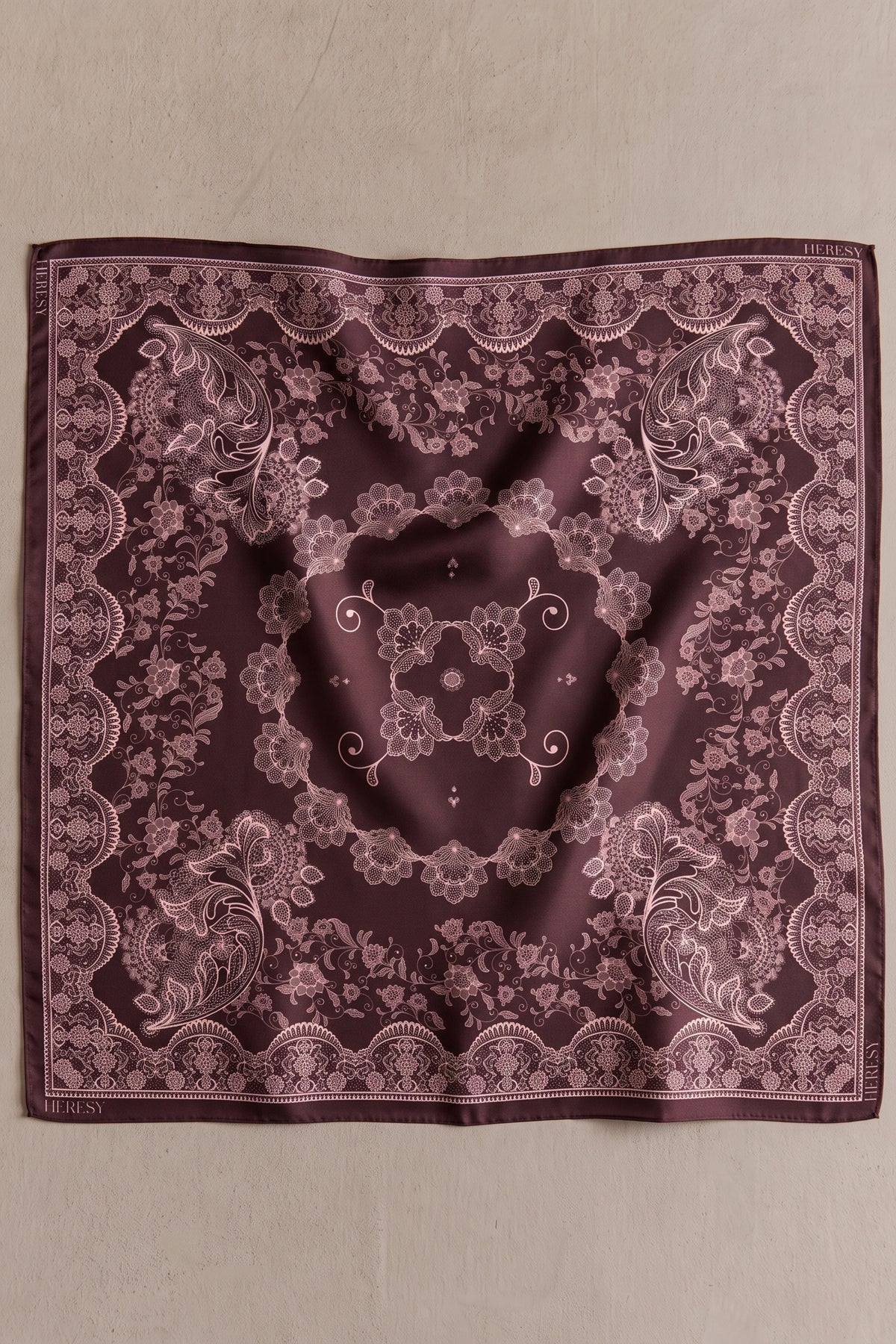 Apaszka The Heresy Burgundy || Lyocell